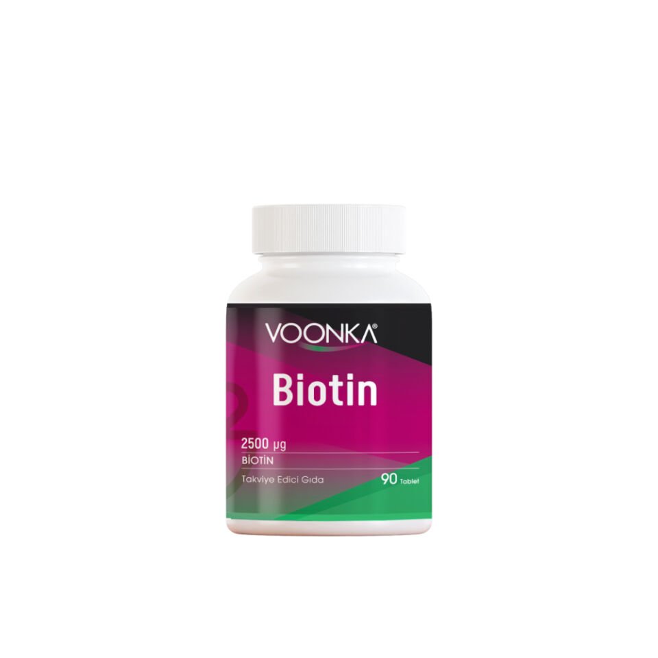 Voonka Biotin 2500 mcg 90 Tablet