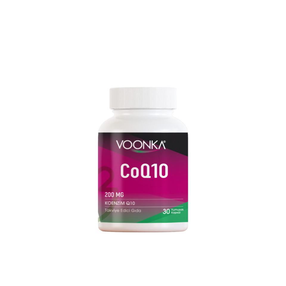 Voonka CoQ10 200mg 30 Yumuşak Kapsül