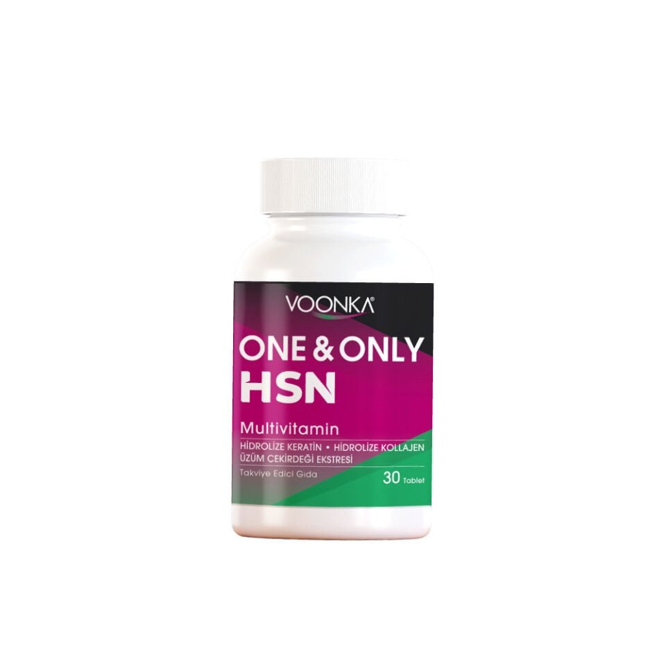 Voonka One And Only HSN Multi̇vi̇tami̇n 30 Tablet