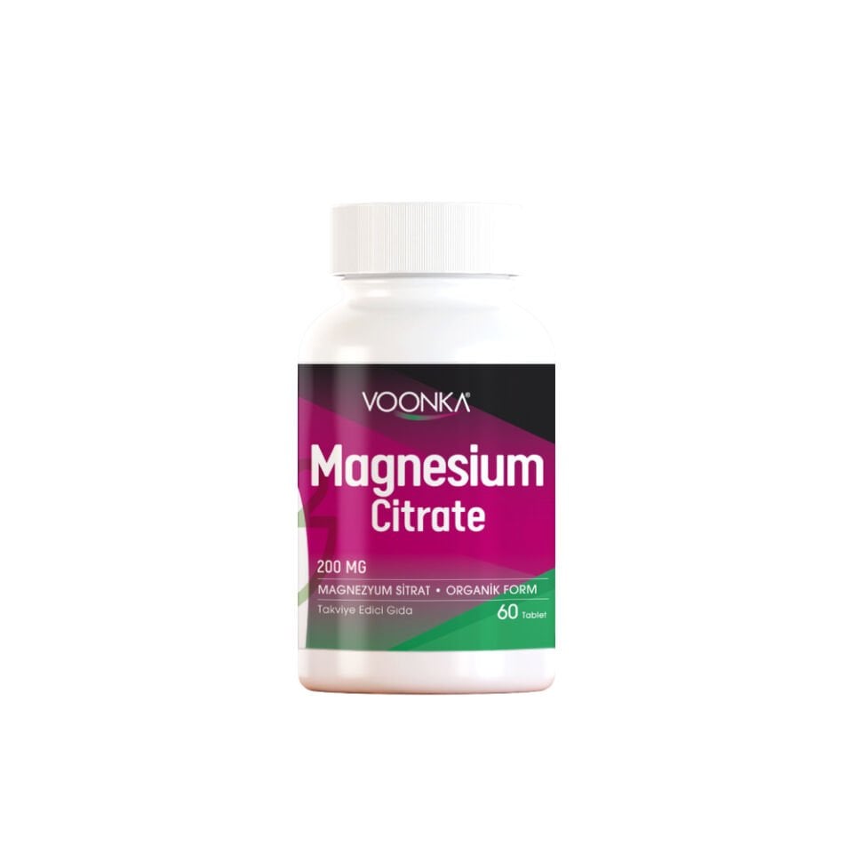 Voonka Magnesium Citrate 60 Kapsül