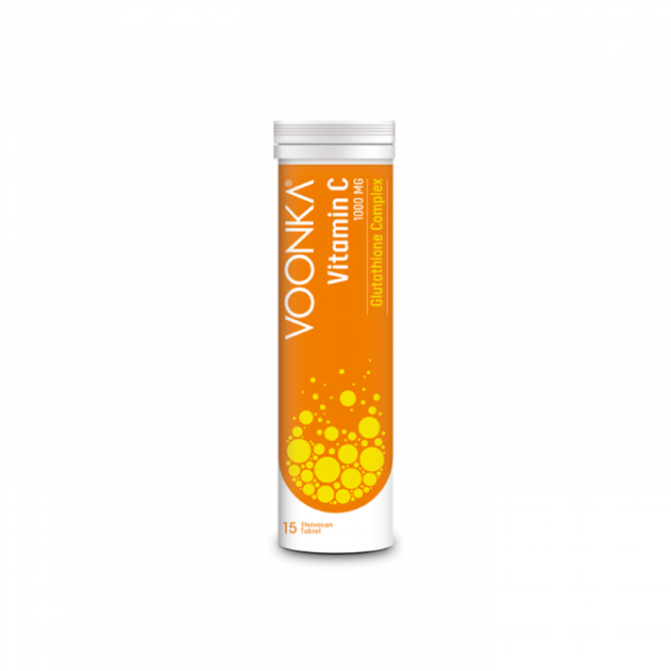 Voonka Vitamin C Glutathione Complex Efervesan 15 Tablet