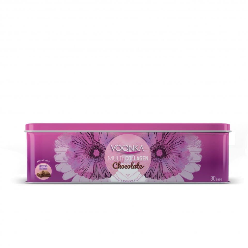 Voonka Multı Collagen Chocolate 10 gr x 30 Saşe Demir Kutu