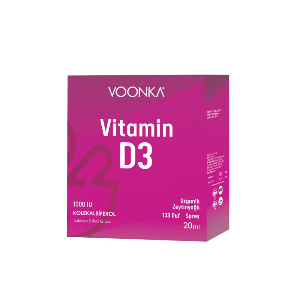 Voonka Vitamin D3 1000 IU 20 ml