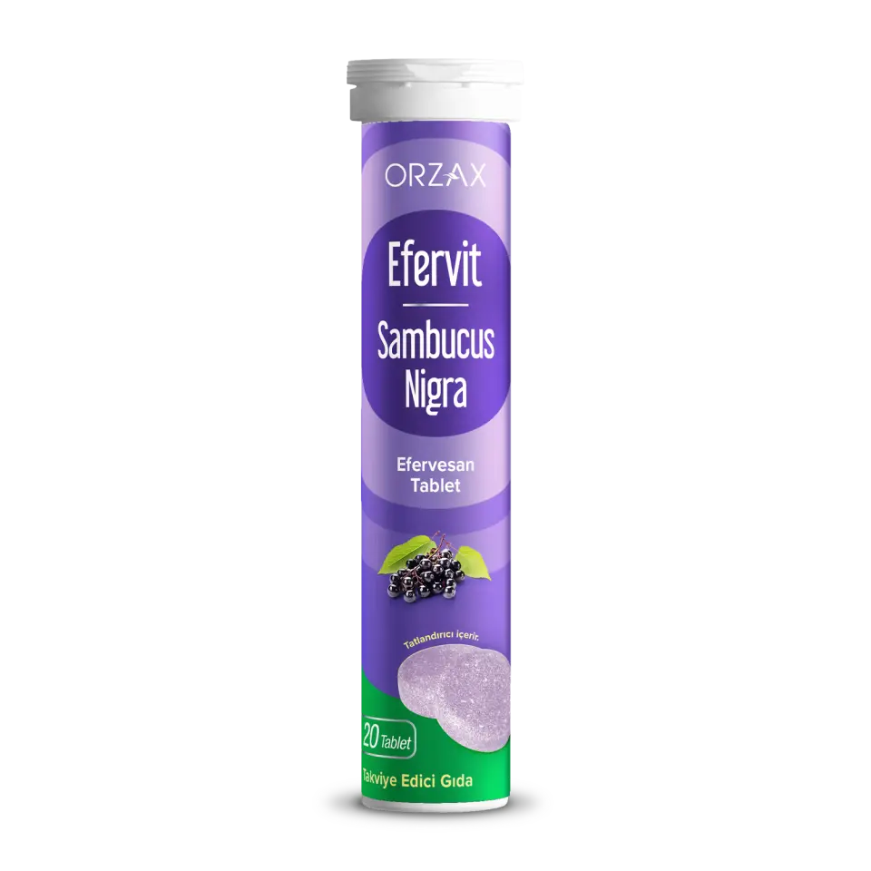 Efervit Sambucus Nigra İkili Tablet 20+20 - İkincisi %50 İndirimli
