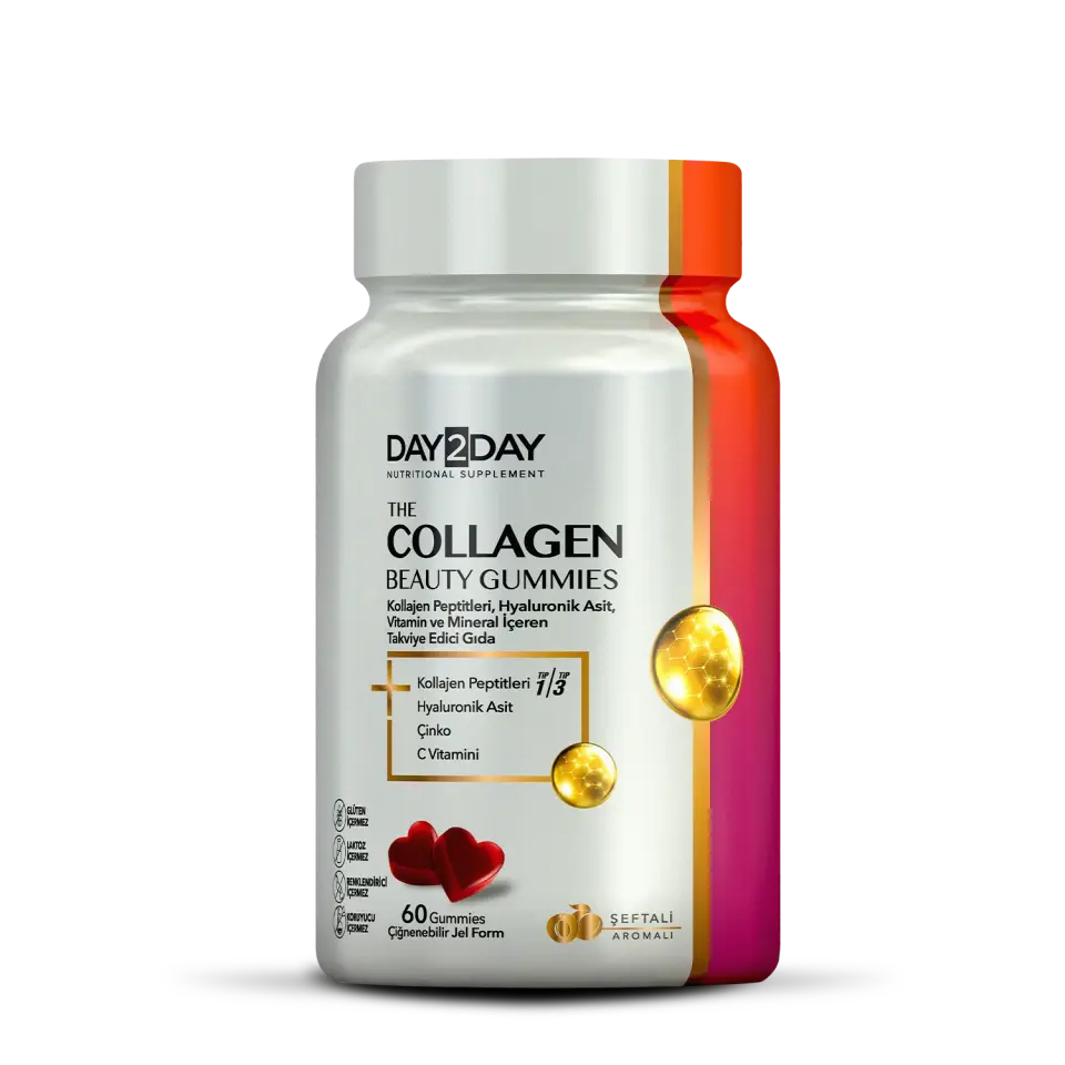 Day2Day The Collagen Beauty Gummies 60 Gummies Çiğnenebilir Tablet