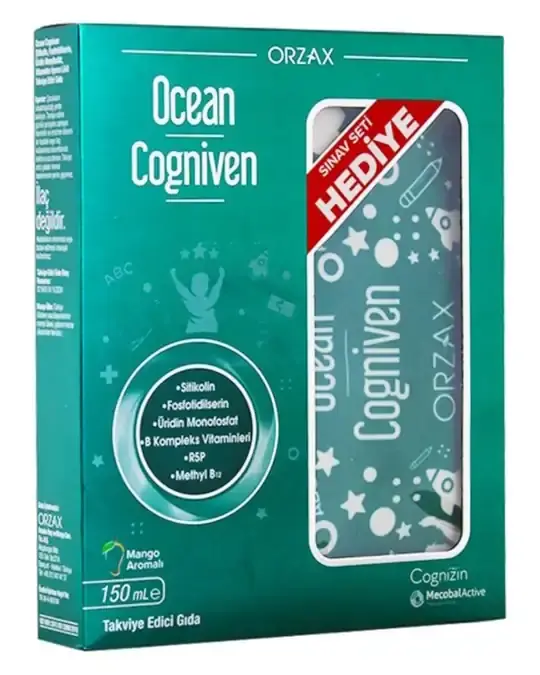 Ocean Cogniven Mango Aromalı 150 ml + Sınav Seti Hediyeli