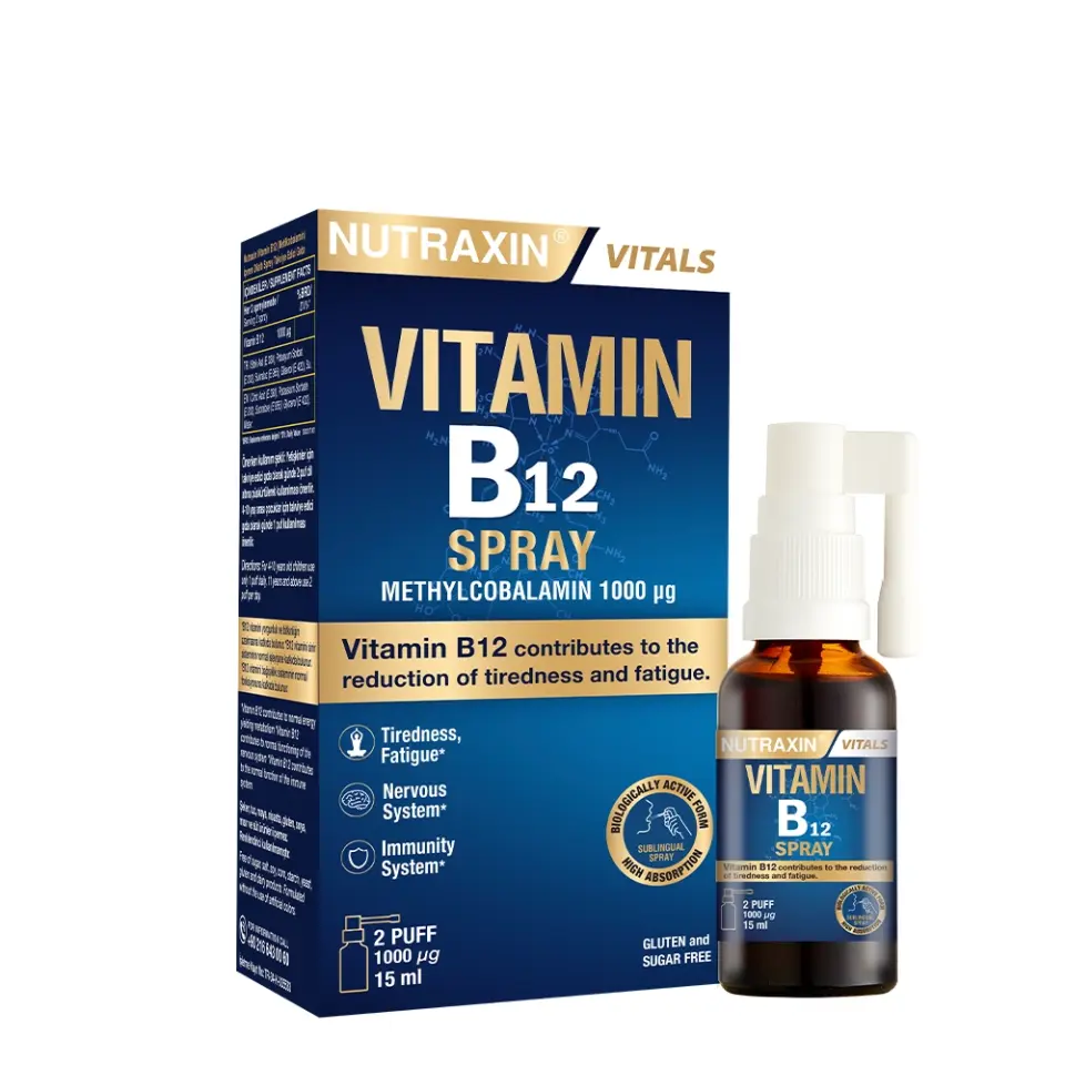 Nutraxin Vitamin B12 Spray 15 ml