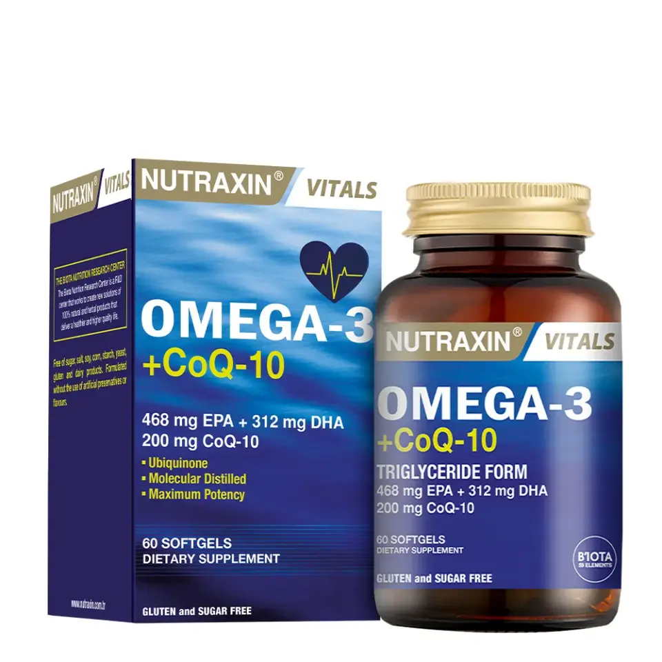 Nutraxin Omega-3+CoQ-10 60g
