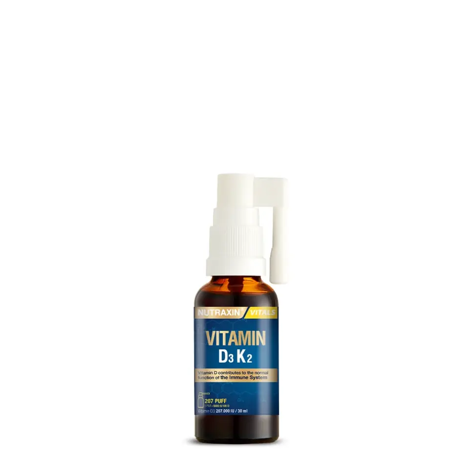 Nutraxin Vitamin D3K2 Takviye Edici Gıda 30 ml