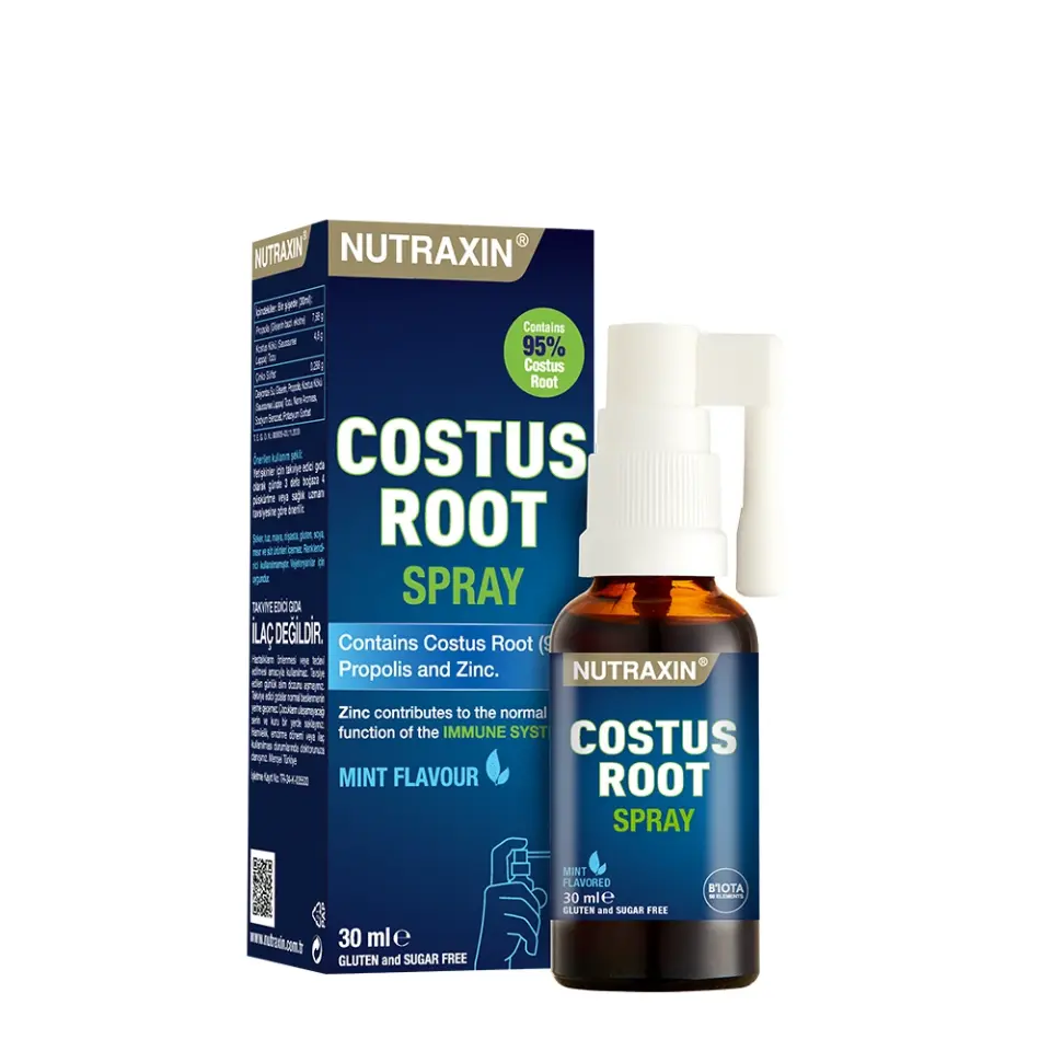 Nutraxin Costur Root Nane Aromalı Sprey 30 ml