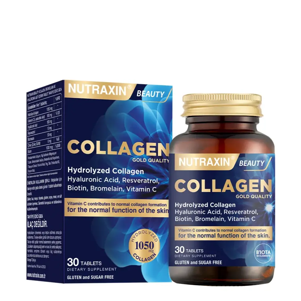 Nutraxin Collagen Beauty Takviye Edici Gıda 30 Tablet