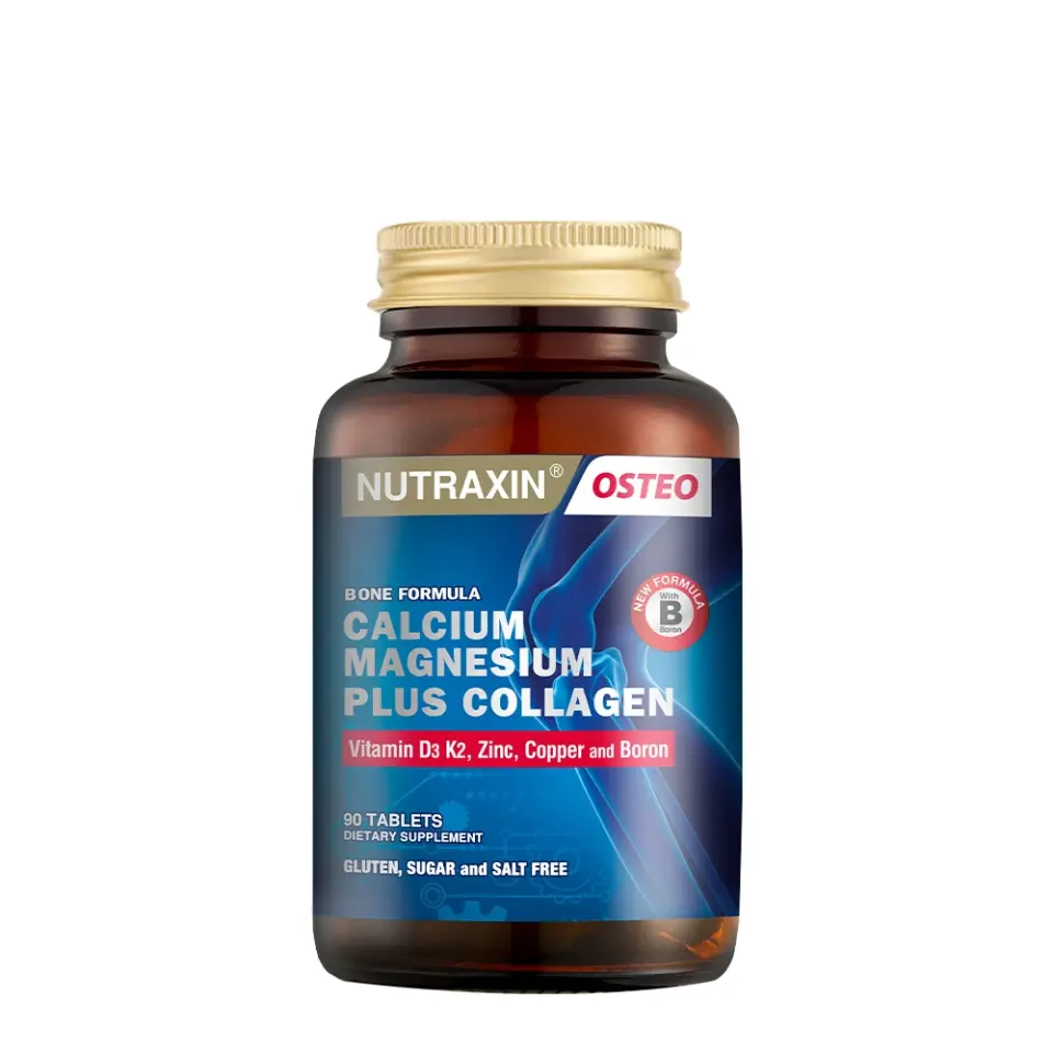 Nutraxin Osteo B-One Formula Calcium-Magnesium Plus  Type I Collagen 90 Tablet 129 g