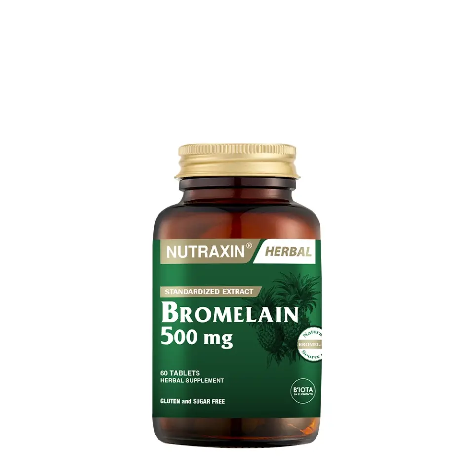 Nutraxin Bromelain 500mg 60 Tablet