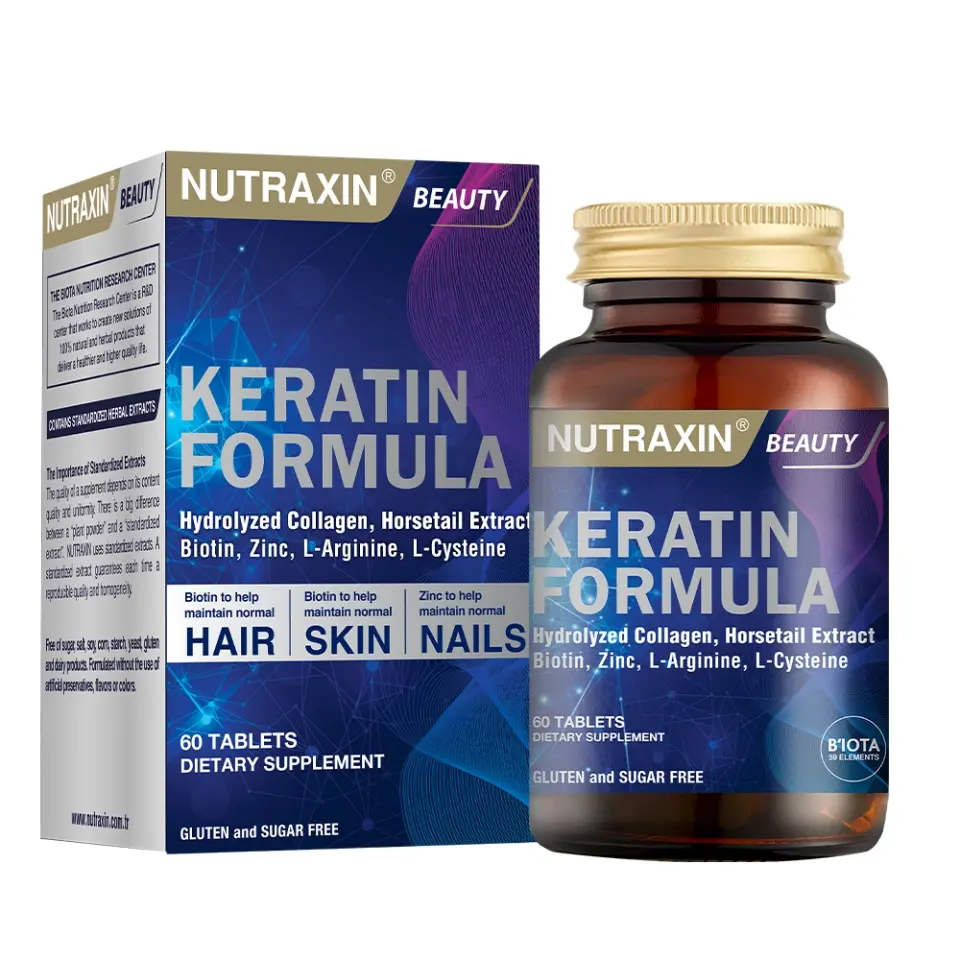 Nutraxin Keratin Formula 60 Tablet