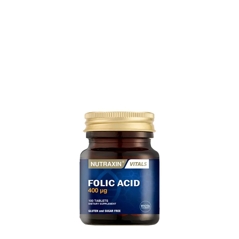 Nutraxin Folic Acid 100 Tablet