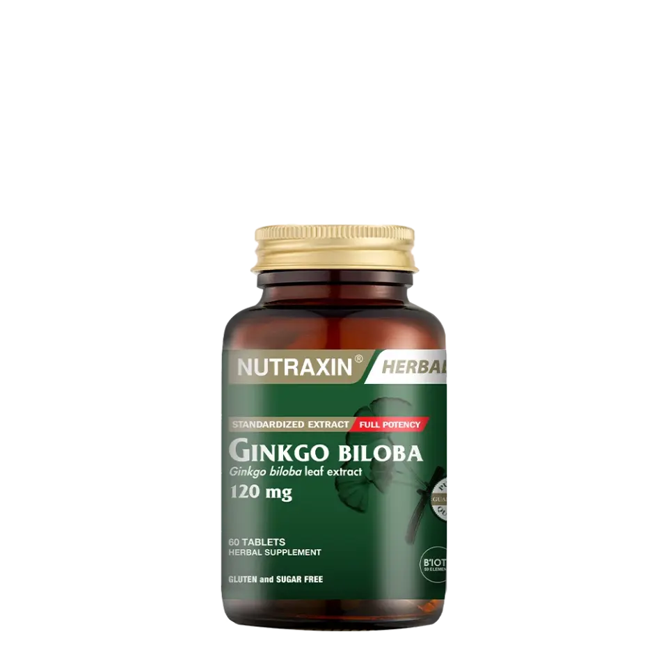 Nutraxin Ginkgo Biloba 60 Kapsül