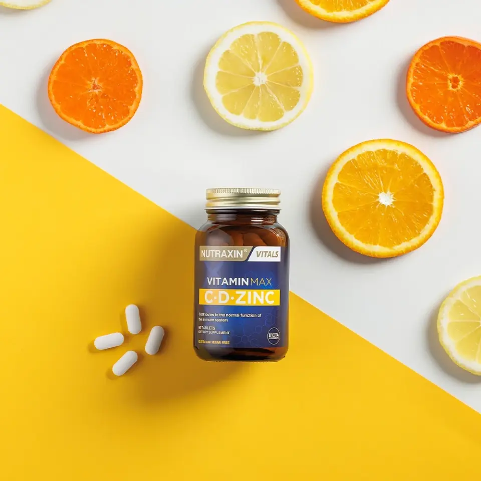Nutraxin Vitamin Max C.D Çinko 60 Tablet