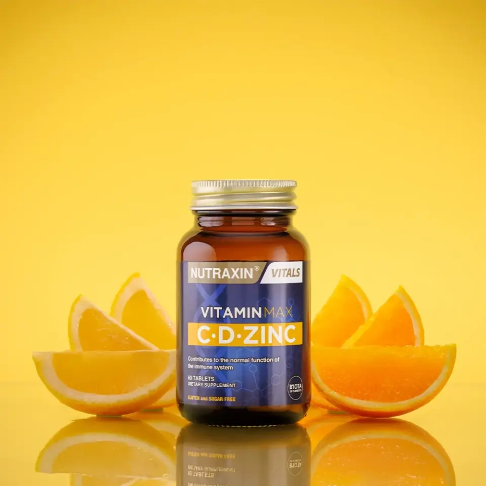 Nutraxin Vitamin Max C.D Çinko 60 Tablet