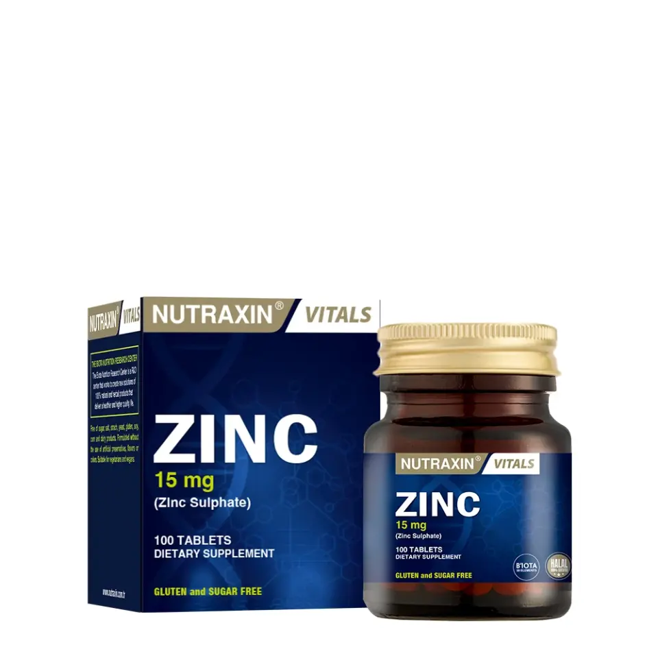Nutraxin Zinc Sulphate 100 Tablet