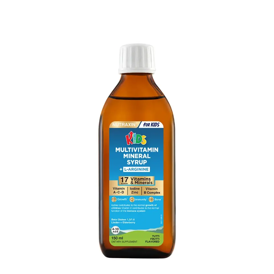 Nutraxin Kids Multivitamin Mineral Şurup 150 ml