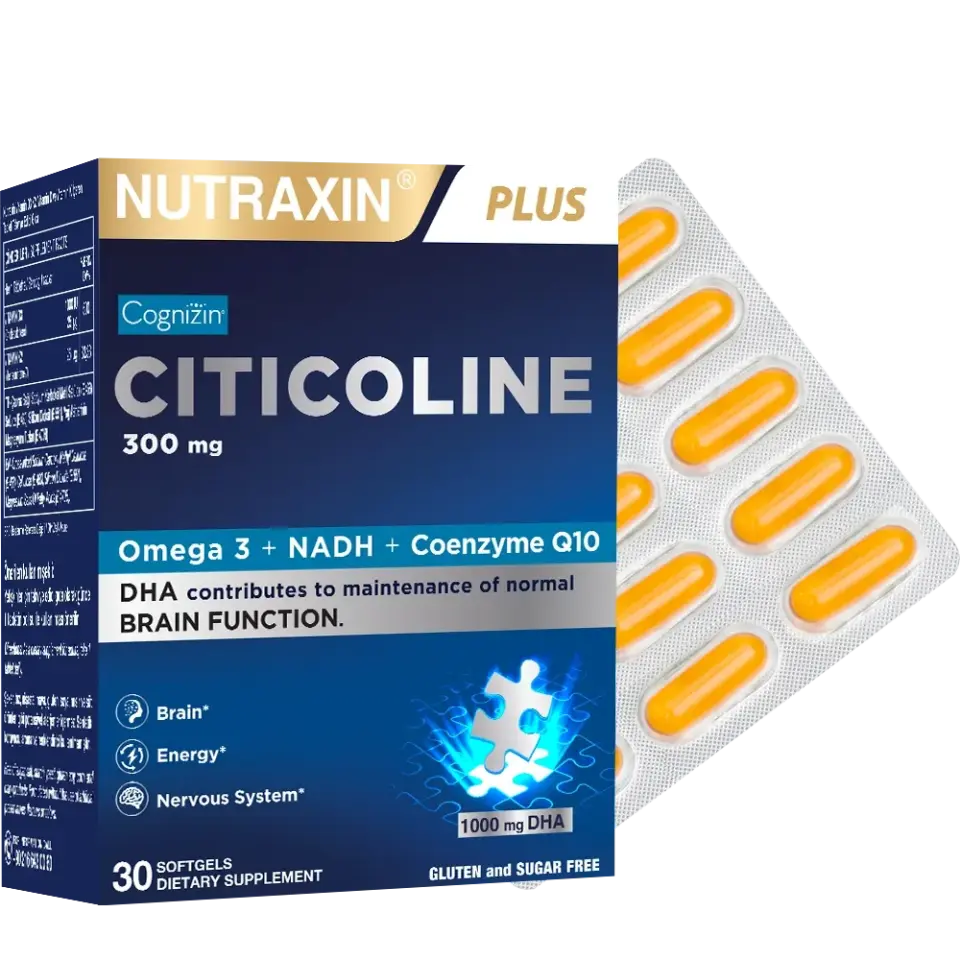 Nutraxin Citicoline Takviye Edici Gıda 30 Kapsül