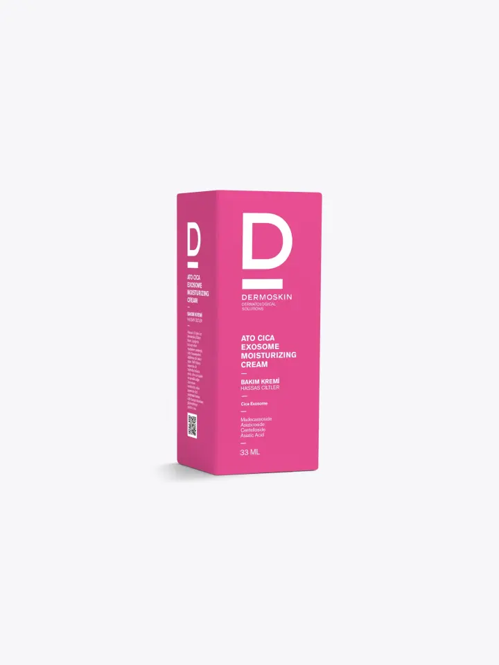 Dermoskin Ato Cica Exosome Moisturizing Cream Eksozom Nemlendirici Krem Hassas Cilter için33 ml