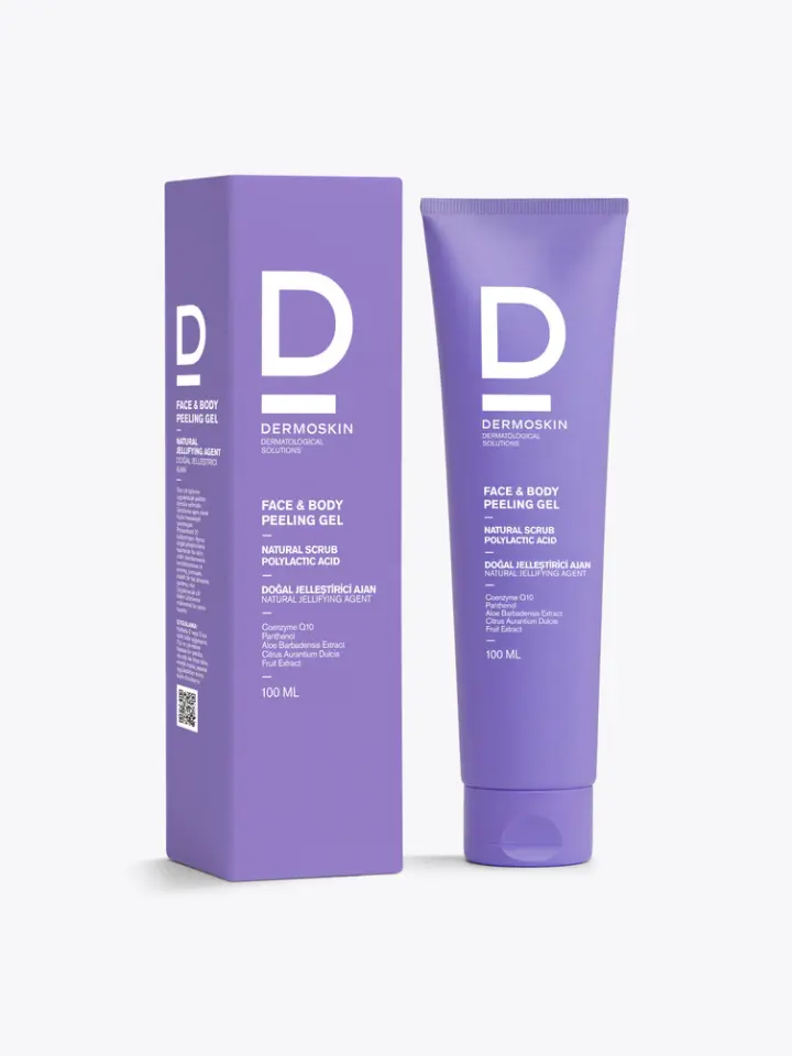 Dermoskin Yüz ve Vücut İçin Face & Body Peeling Jel 100 ml
