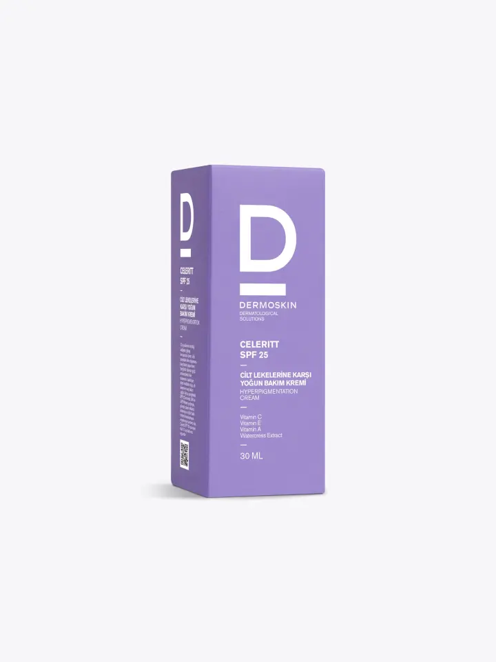 Dermoskin Celeritt SPF 25 Leke Karşıtı Bakım Kremi 30 ml