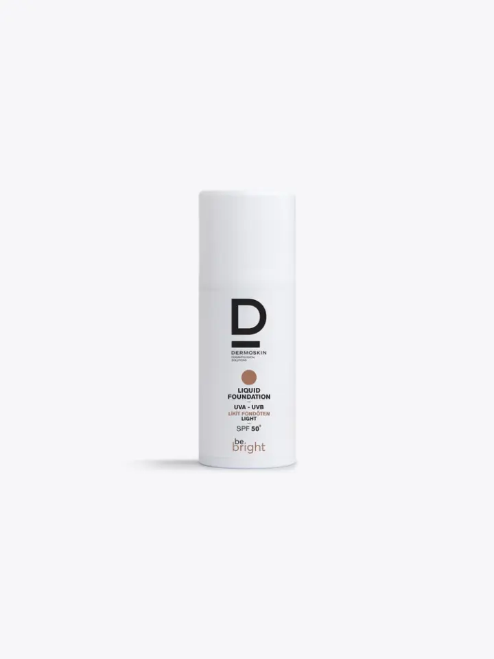 Dermoskin Be Bright SPF50+ Light Açık Ton Likit Fondöten 33 ML