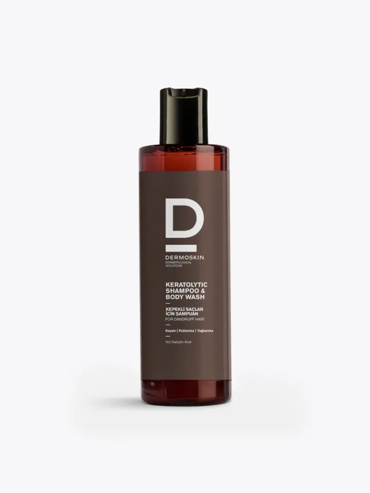 Dermoskin Keratolitik Kepek ve Yağlanma Karşıtı Şampuan ve Vücut Yıkama Jeli 200 ML