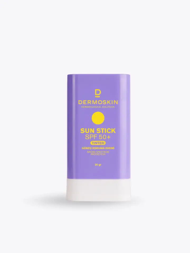 Dermoskin SPF 50+ | UVA - UVB | Tinted Sun Renkli Stick Güneş Koruma Kremi