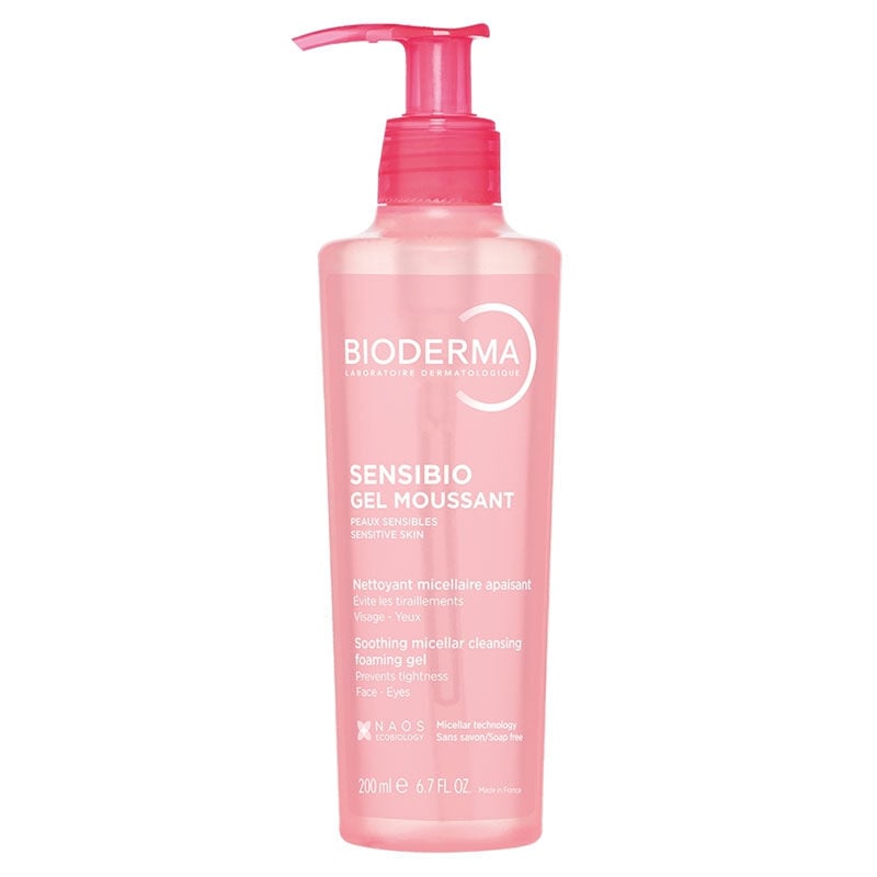 Bioderma Sensibio Foaming Gel Hassas ve Normal Ciltler Yüz Temizleme Jeli 200 ml