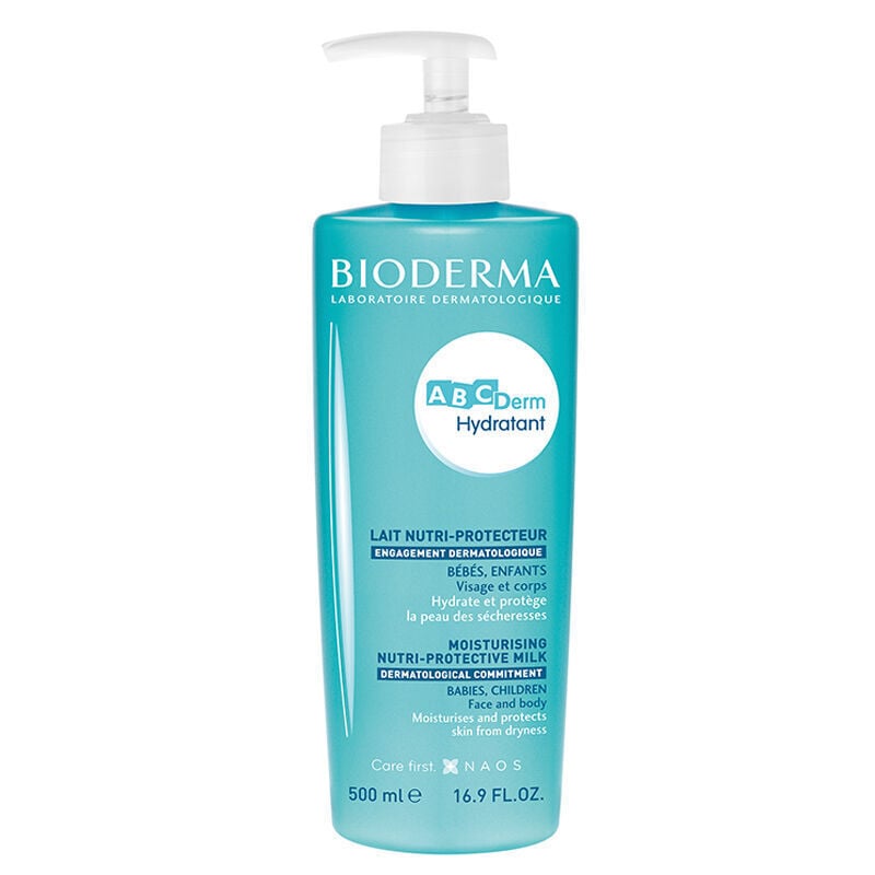 Bioderma ABCDerm Hydratant Bebek Çocuk Yüz Vücut Yoğun Nemlendirici Bakım Sütü 500 ml