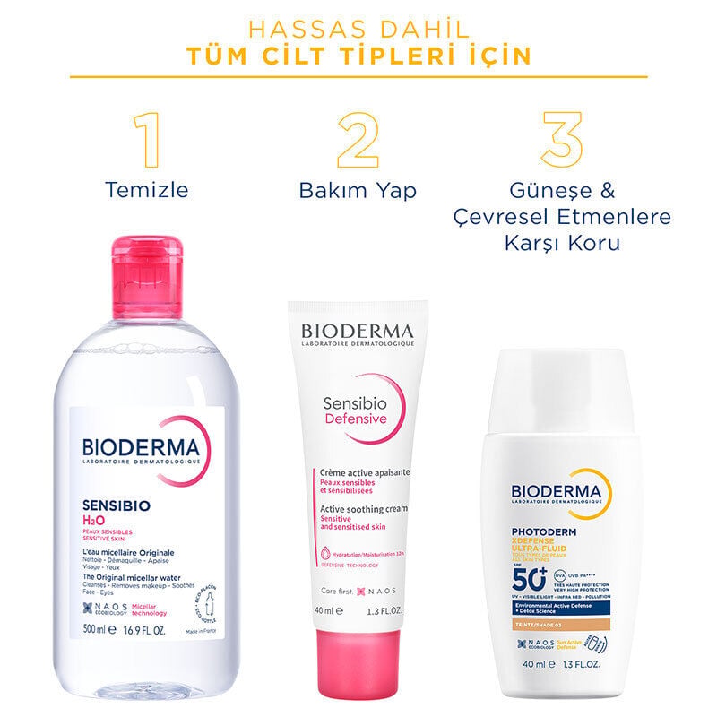 Bioderma Photoderm XDefense Spf50+ Tüm Cilt Tipleri İçin Renkli Güneş Kremi 40 ml - Golden