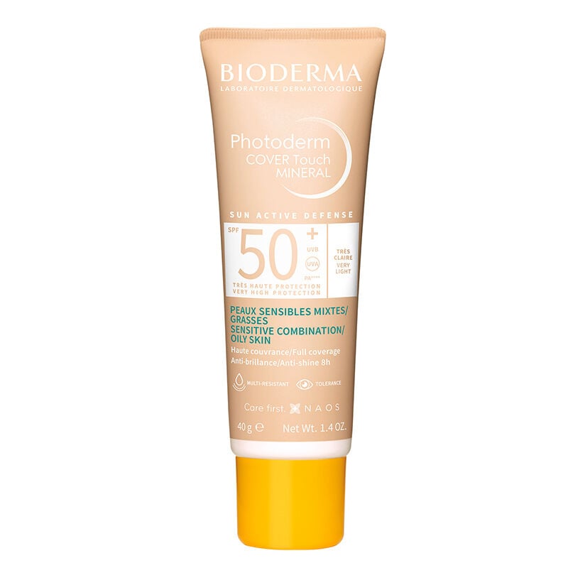 Bioderma Photoderm Cover Touch SPF50+ Very Light Kapatıcı Etkili Renkli Güneş Kremi 40 ml