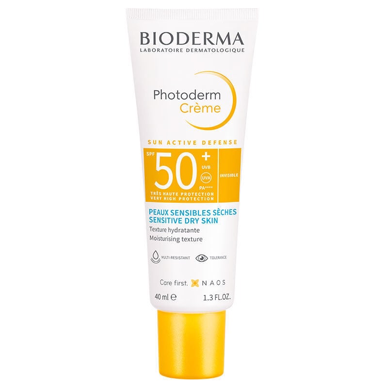 Bioderma Photoderm Cream SPF50+ Kuru Ciltler için Yüz Güneş Kremi 40 ml - Renksiz