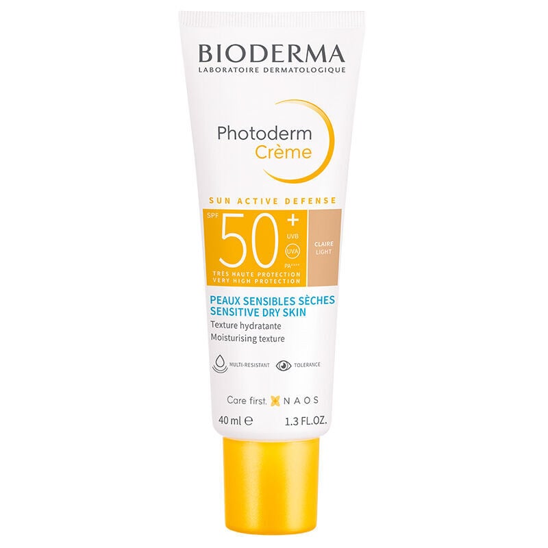 Bioderma Photoderm Cream SPF50+ Kuru Ciltler için Renkli Güneş Kremi 40 ml