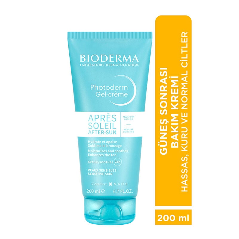Bioderma Photoderm After Gel-Cream Sun Güneş Sonrası Nemlendirici Bakım Kremi 200 ml