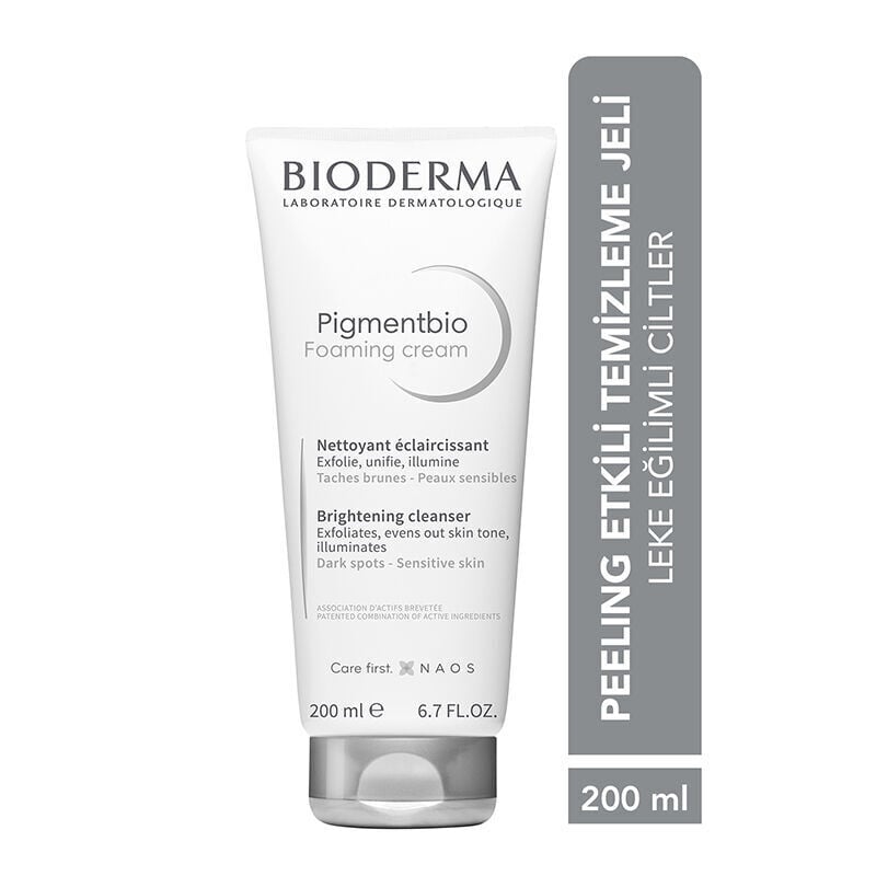 Bioderma Pigmentbio Leke Karşıtı Aydınlatıcı Peeling Etkili Yüz, Vücut Yıkama Jeli 200 ml