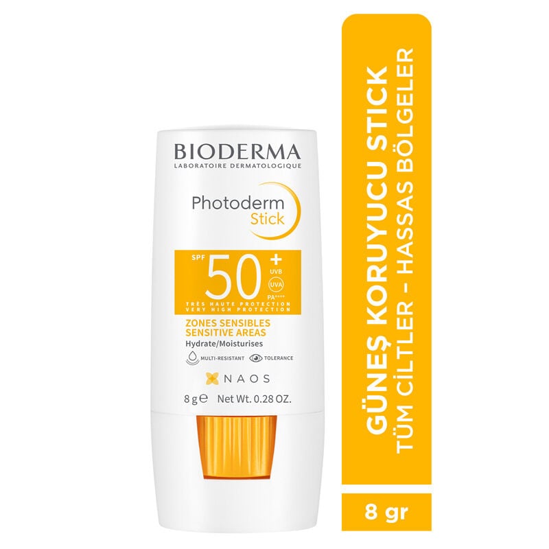 Bioderma Photoderm Stick SPF50+ Hassas Bölgeler Yüksek Korumalı Stick Güneş Kremi 8 gr