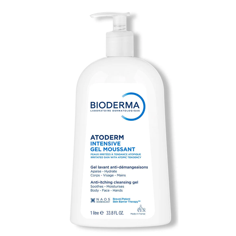 Bioderma Atoderm Intensive Foaming Gel Atopi Eğilimli Ciltler Onarıcı Temizleme Jeli 1 Lt
