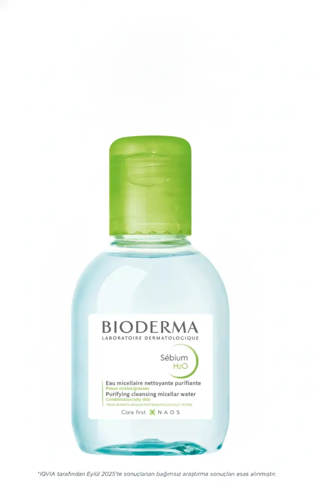 Bioderma Sebium H2O Karma ve Yağlı Ciltler için Micellar Makyaj Temizleme Suyu 100 ml