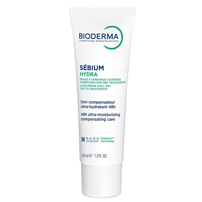 Bioderma Sebium Hydra Akne Eğilimli Hassas Ciltler için Yatıştırıcı Nemlendirici Krem 40 ml