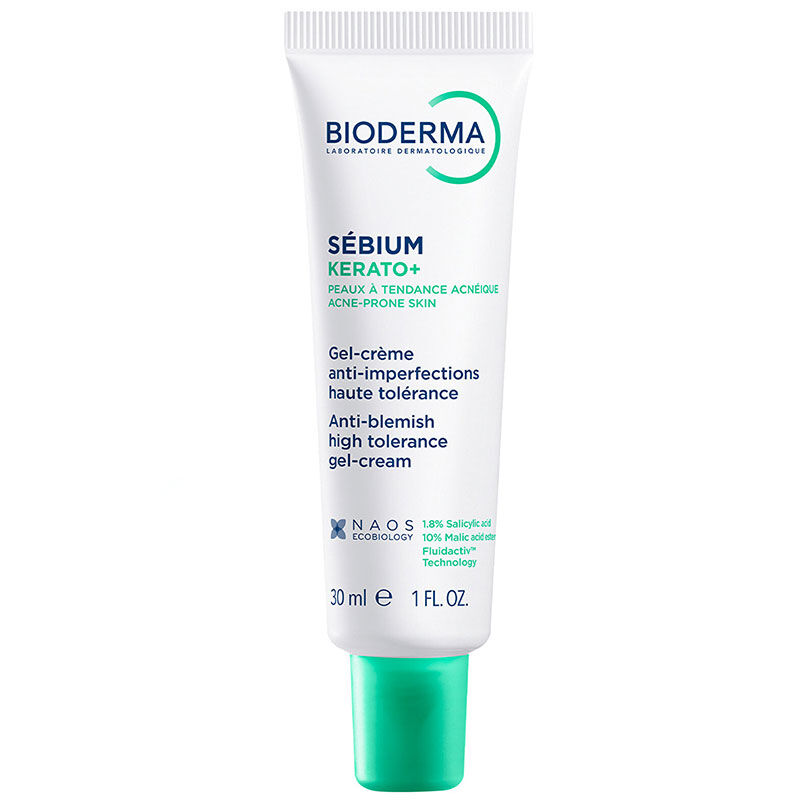 Bioderma Sebium Kerato+ Sivilce, Akne Lekesi ve Siyah Nokta Karşıtı Nemlendirici Krem 30 ml