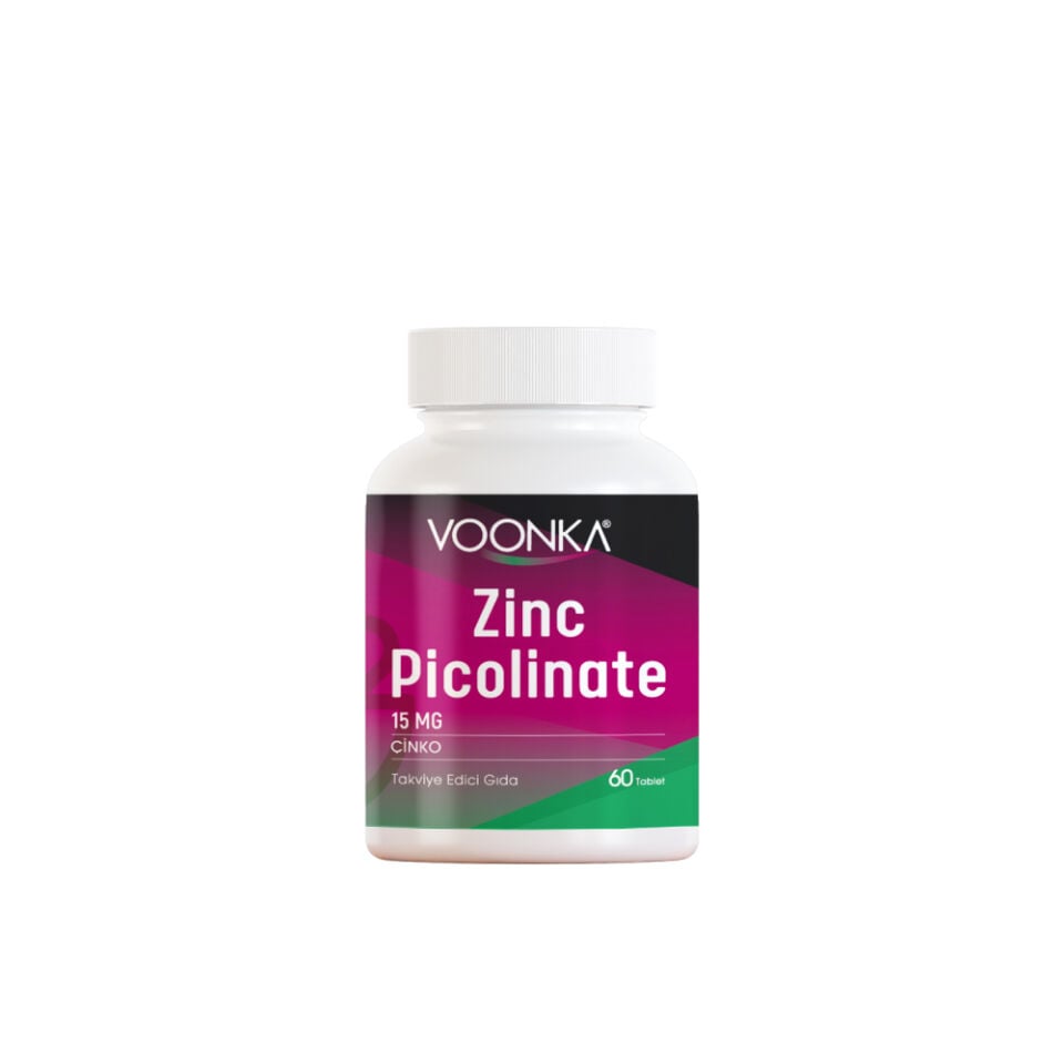 Voonka Zinc Picolinate Çinko 60  tablet