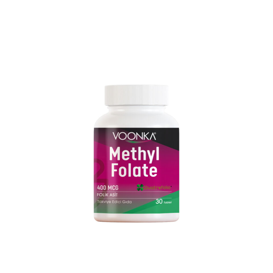 Voonka Methyl Folate folik asit 30 tablet
