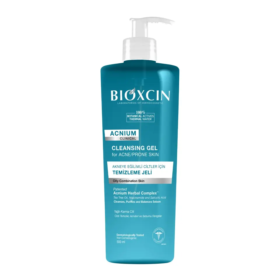 Bioxcin Acnium Sebum Dengeleyici Yüz Yıkama Jeli 1 ALANA 1 BEDAVA