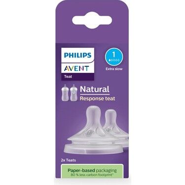 Philips Avent Natural Response biberon emzik 1 numara biberon ucu