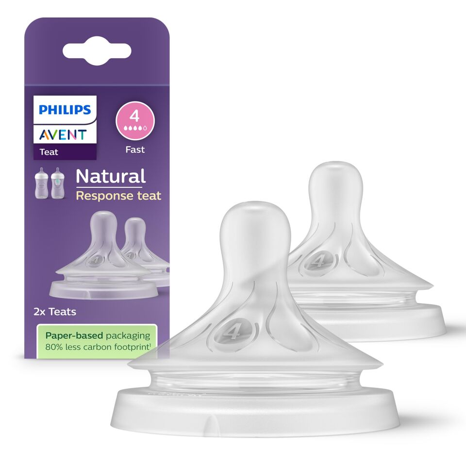 Philips Avent Natural Response biberon emzik 4 numara biberon ucu