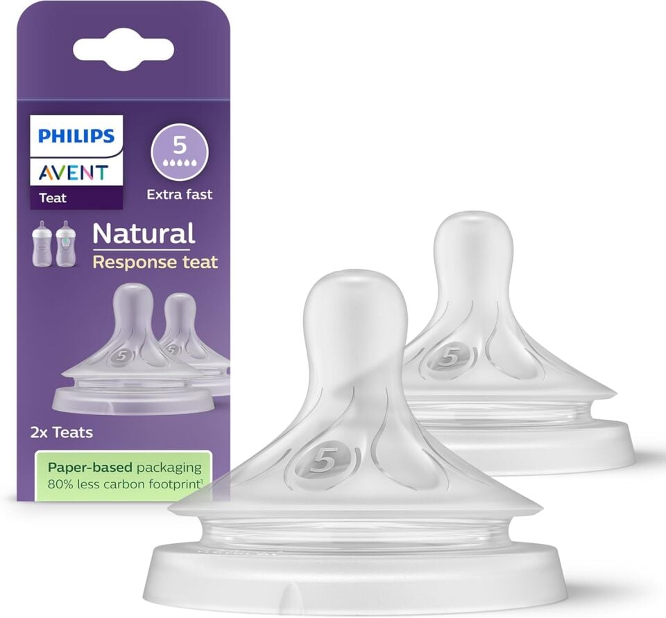 Philips Avent Natural Response biberon emzik 5 numara biberon ucu